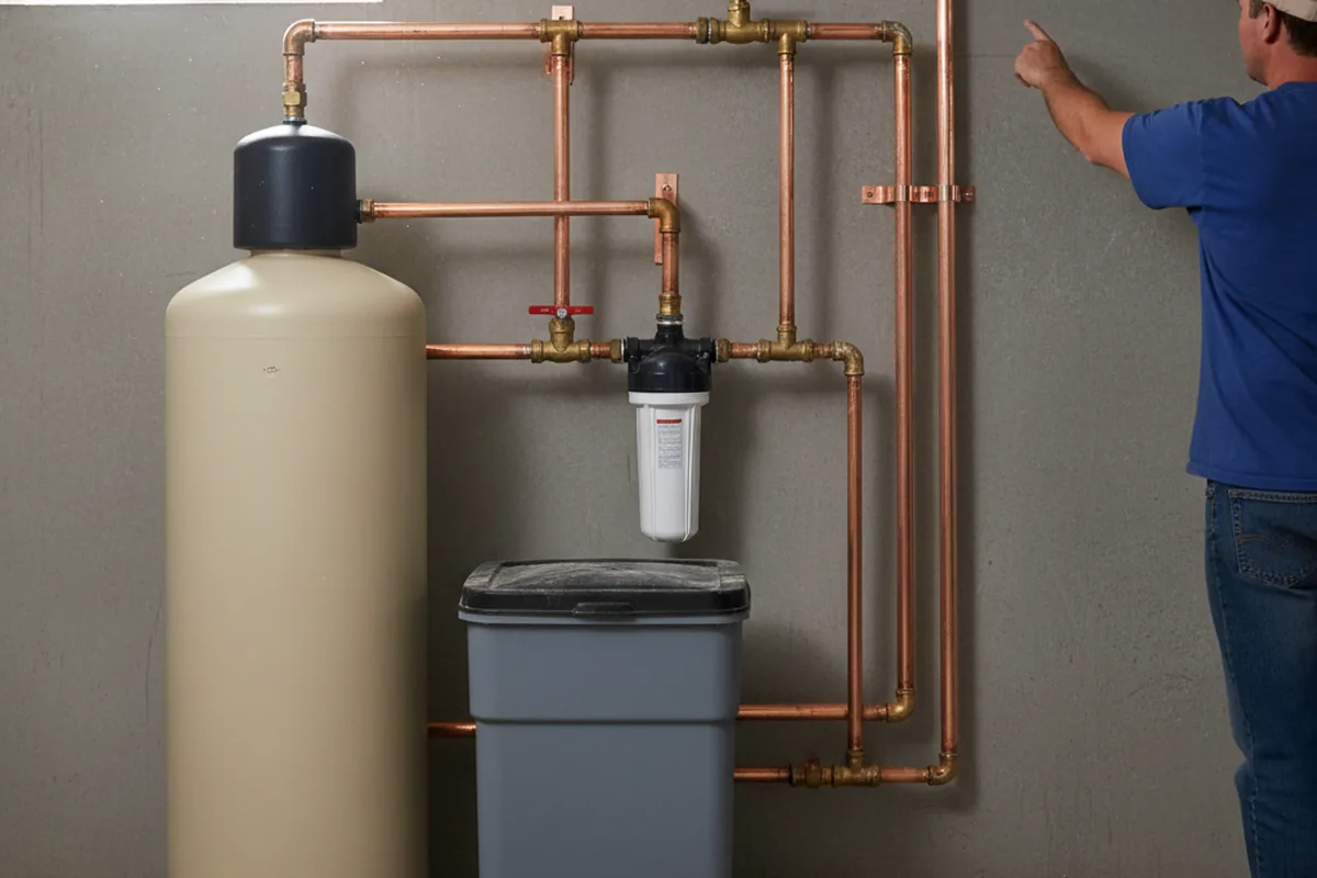 Whole-house water treatment system installed in Meeteetse